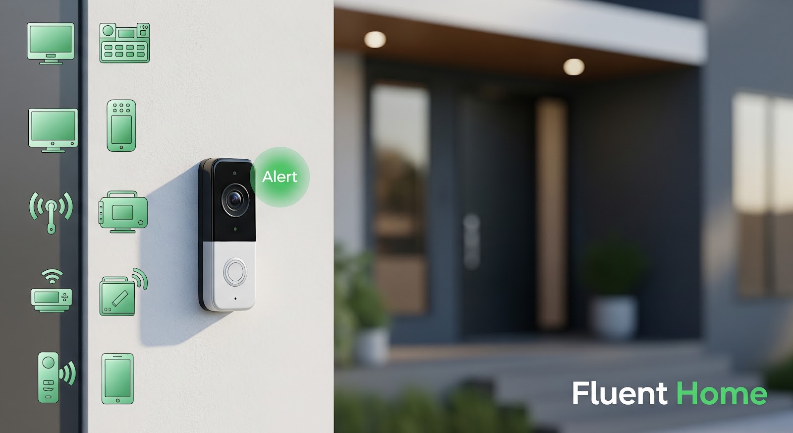 Top Security & Convenience Benefits of a Fluent Home Smart Doorbell Camera