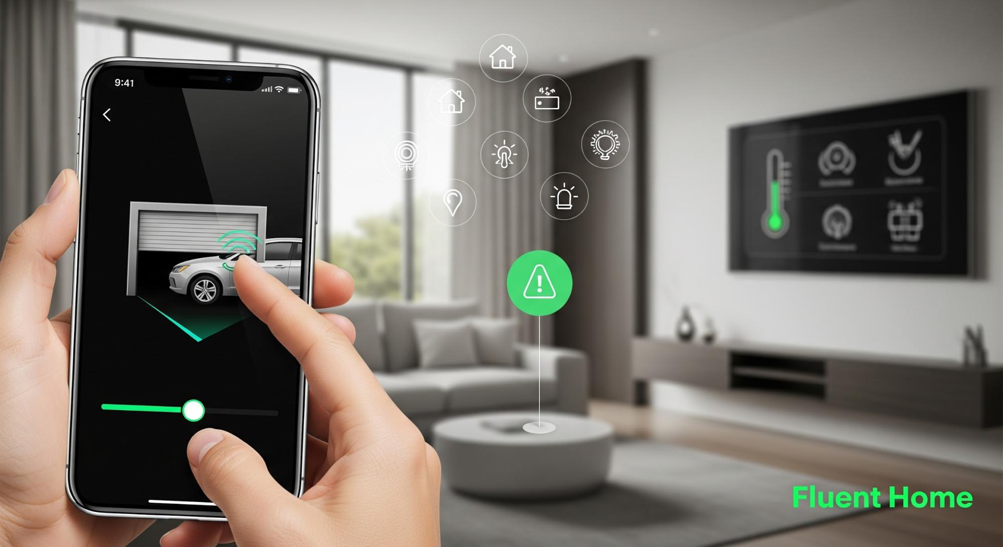 Integrating Your Smart Garage Door Opener with Fluent Home