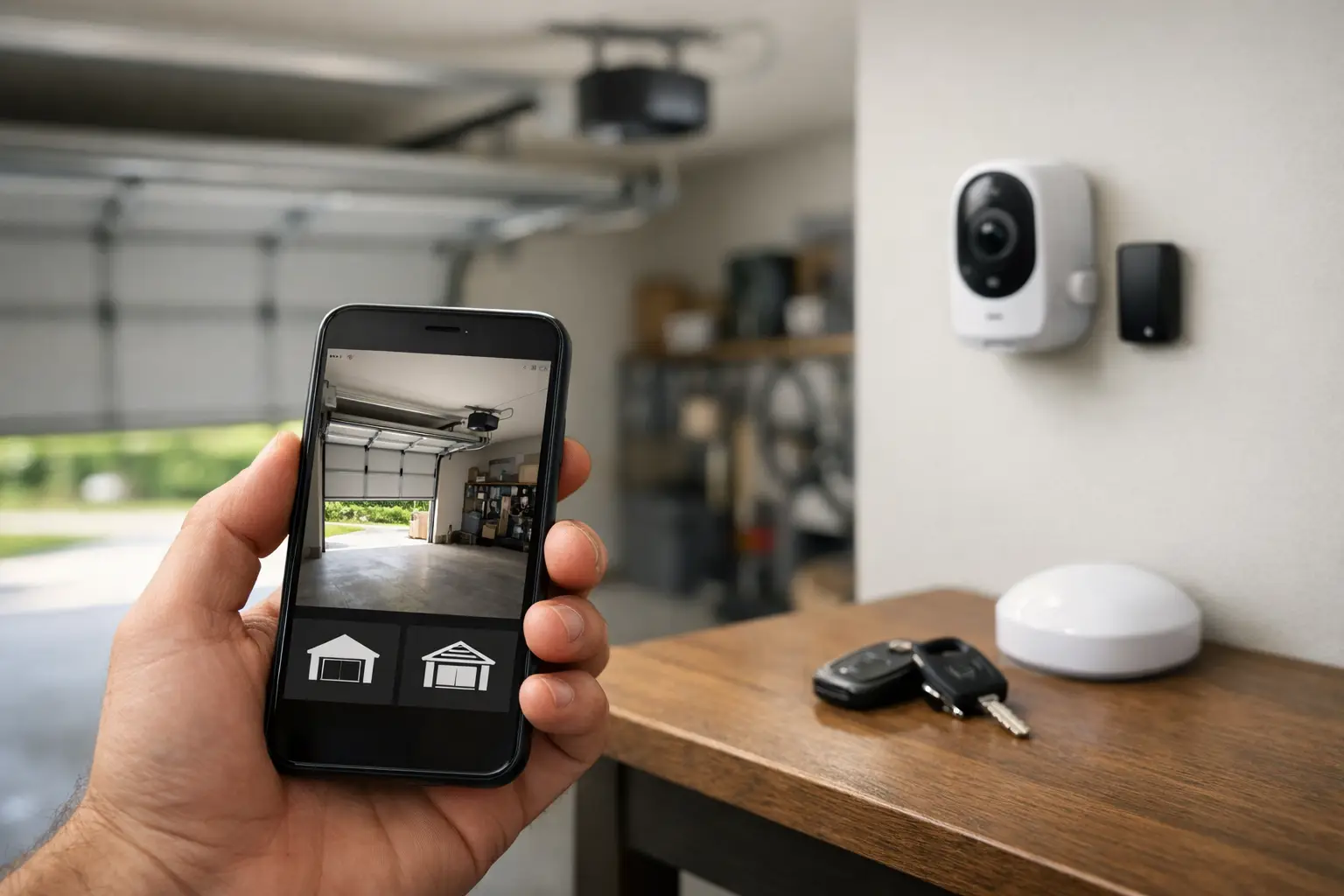 What a Garage Door Monitoring System Does