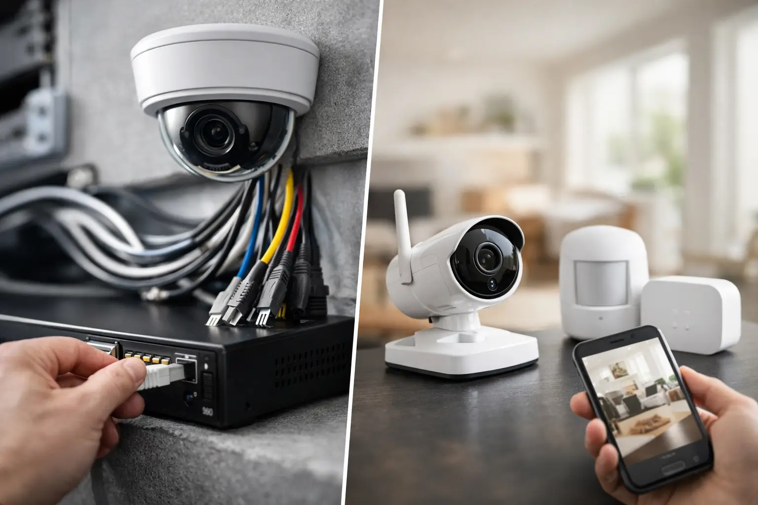 Wired vs Wireless Security System: Which Fits?