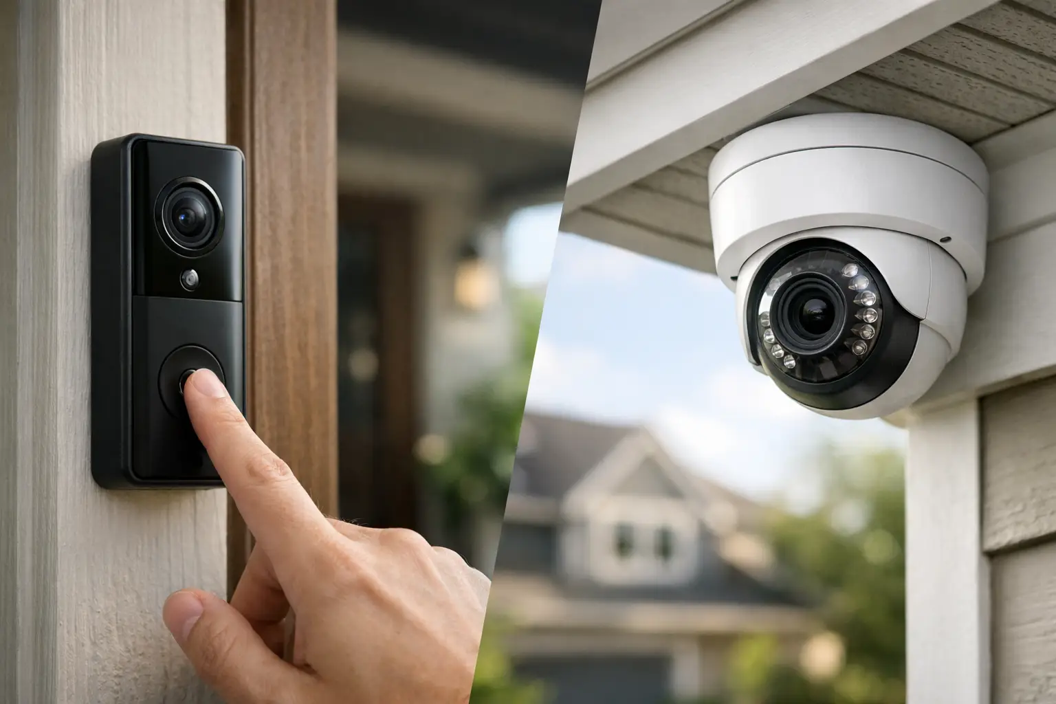 Doorbell Camera vs Security Camera