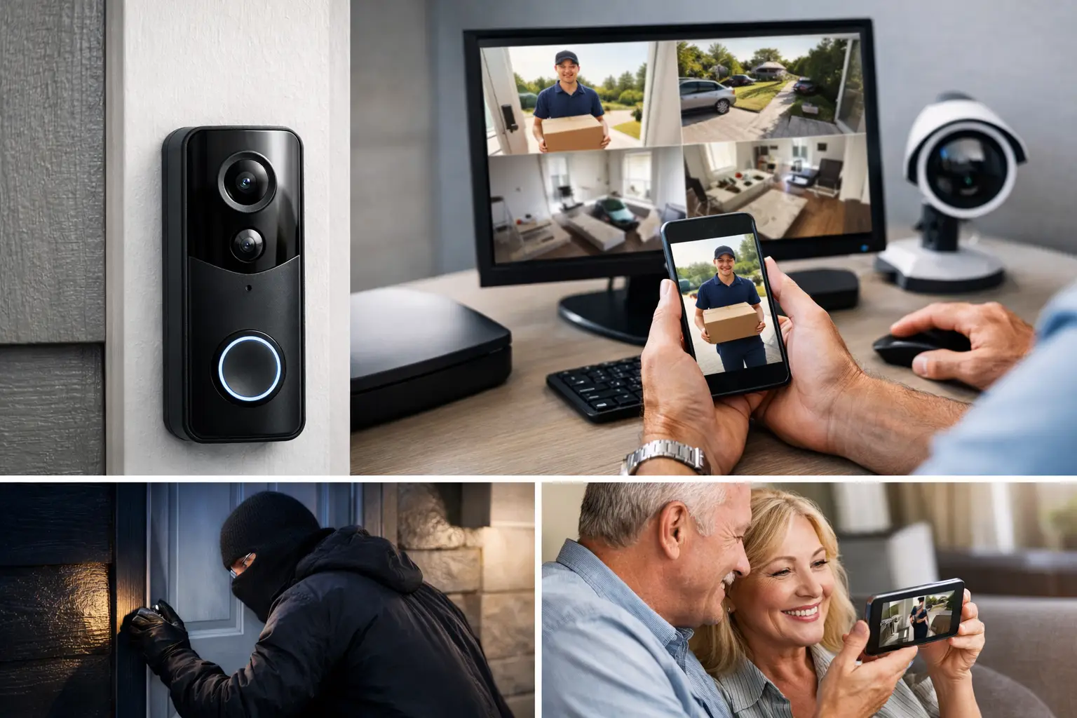 8 Benefits of Monitored Doorbell Cameras