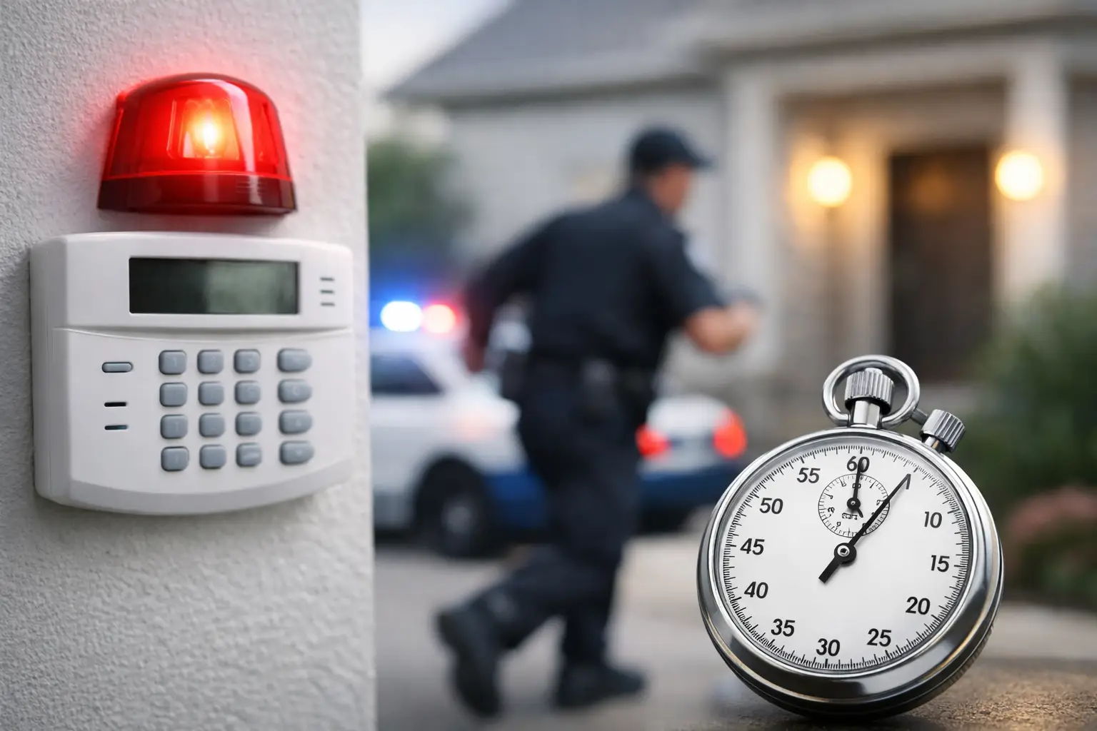 Alarm Response Time Explained for Home Security